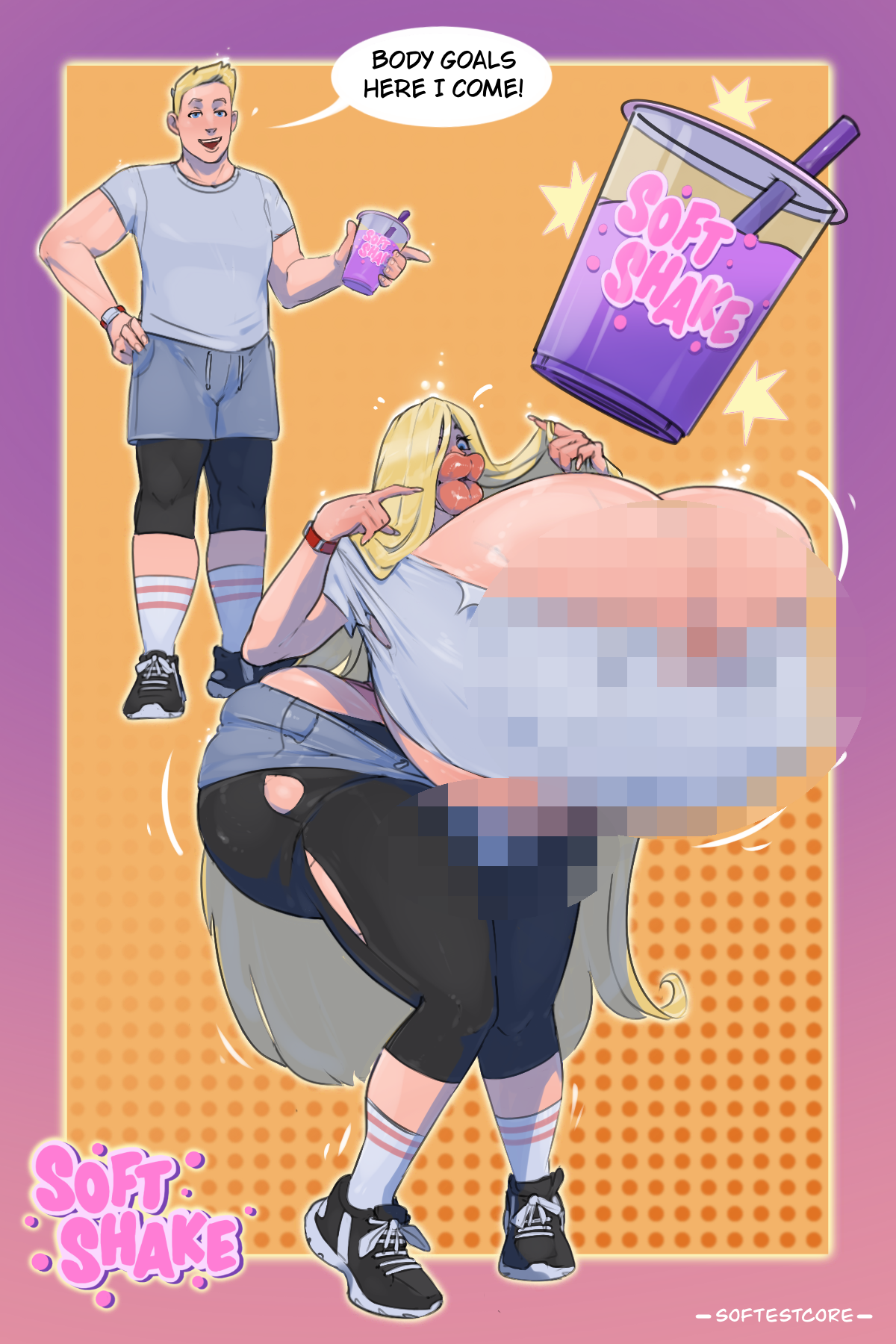 Soft Shakes 9 Postcard Print