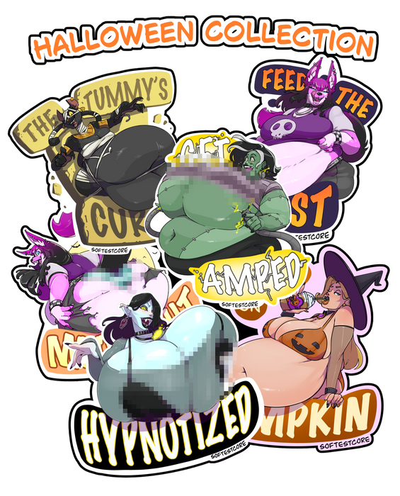 SoftestCore's Trick and Treat Sticker Bundle