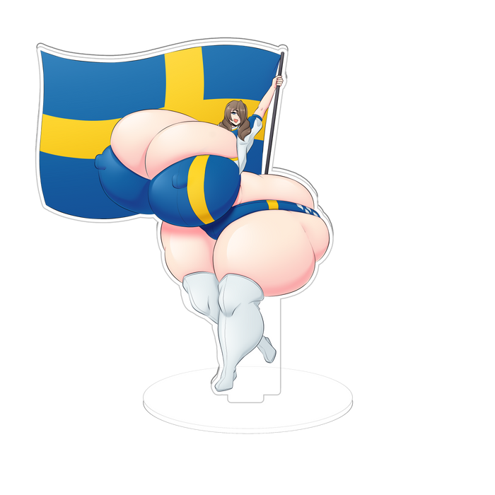 Swedish Emily Standee