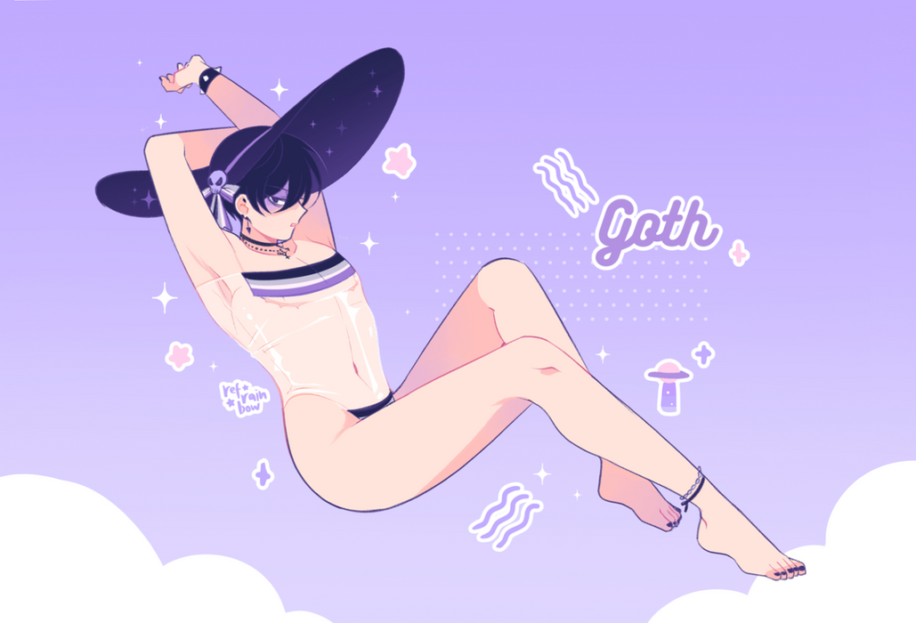 Boyfriends Pride Swimsuit Prints