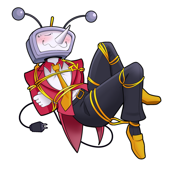 Tangled Tenna 4.5'' Stickers