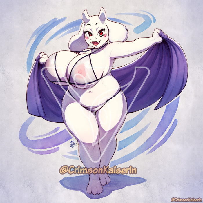 Toriel Pinup Print