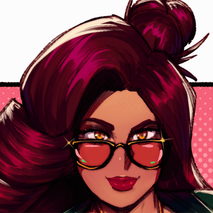 Milky Pregnant Ivy Flores Sticker