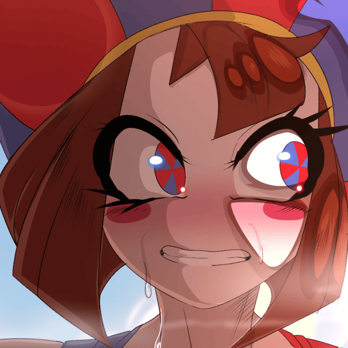 Sweaty Pomni Print