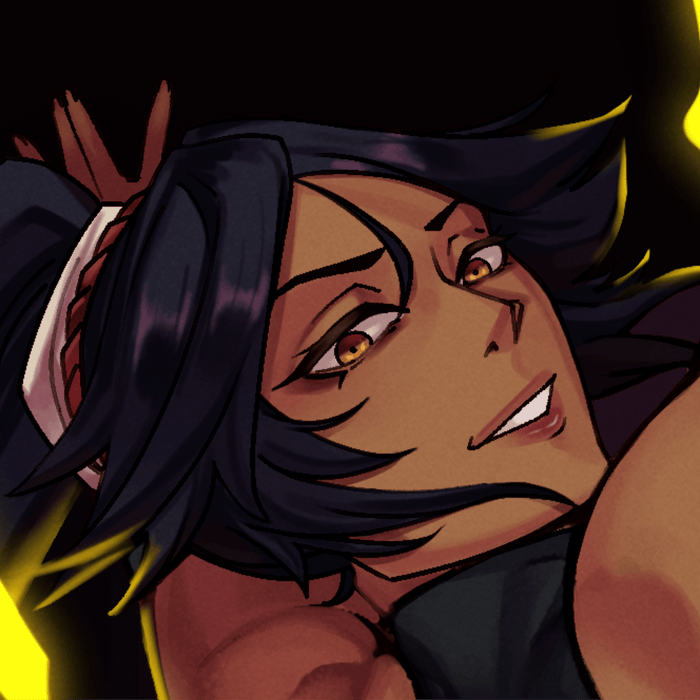 Yoruichi Thunderclapping Cheeks Print