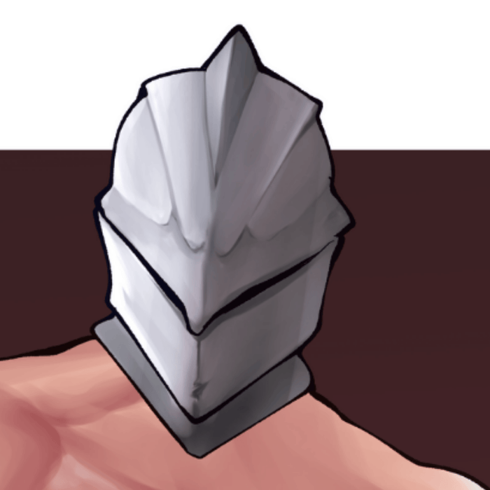 Knightly Manspread Print