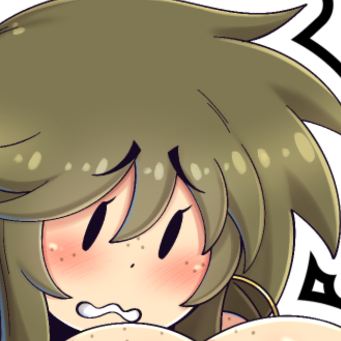 Cloe Golden Bikini Sticker