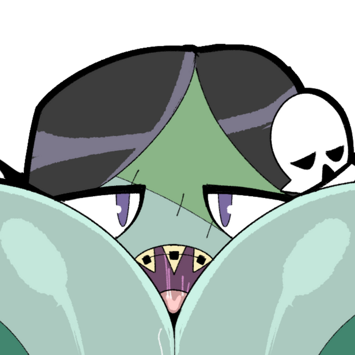Zombie-Chan Hyper Sticker