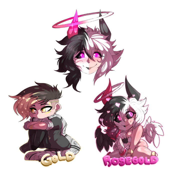 Golden Guardian Stickers