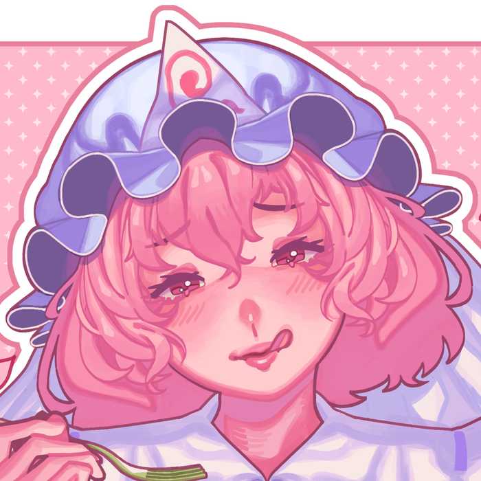 Fatass Yuyuko Print