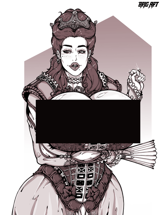 Ms Henrietta Hyper Print