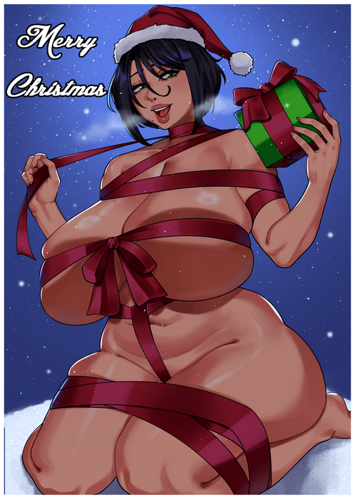 Christmas With Claire Print