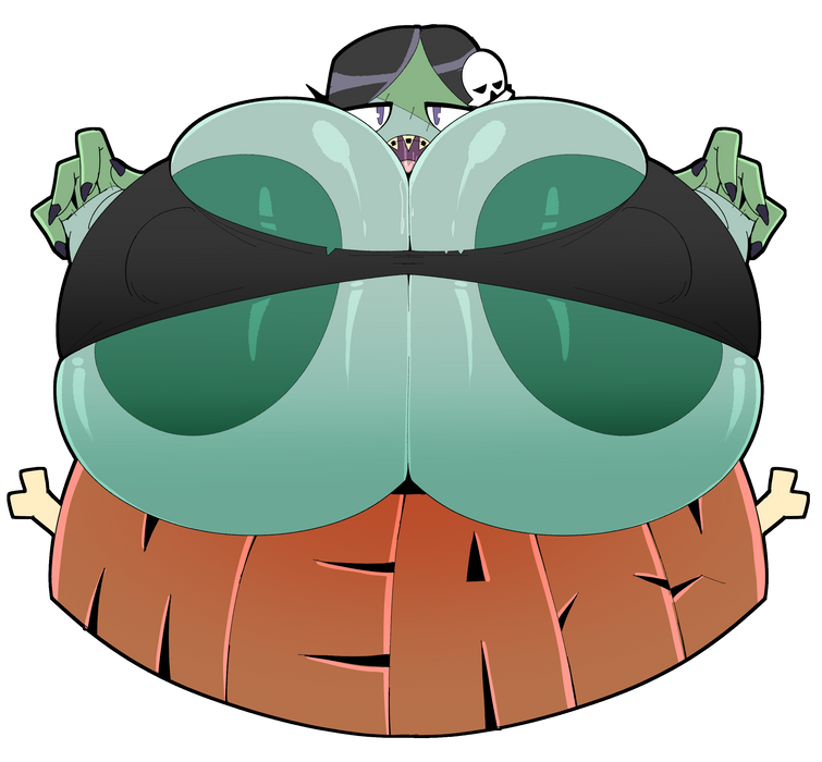 Zombie-Chan Hyper Sticker