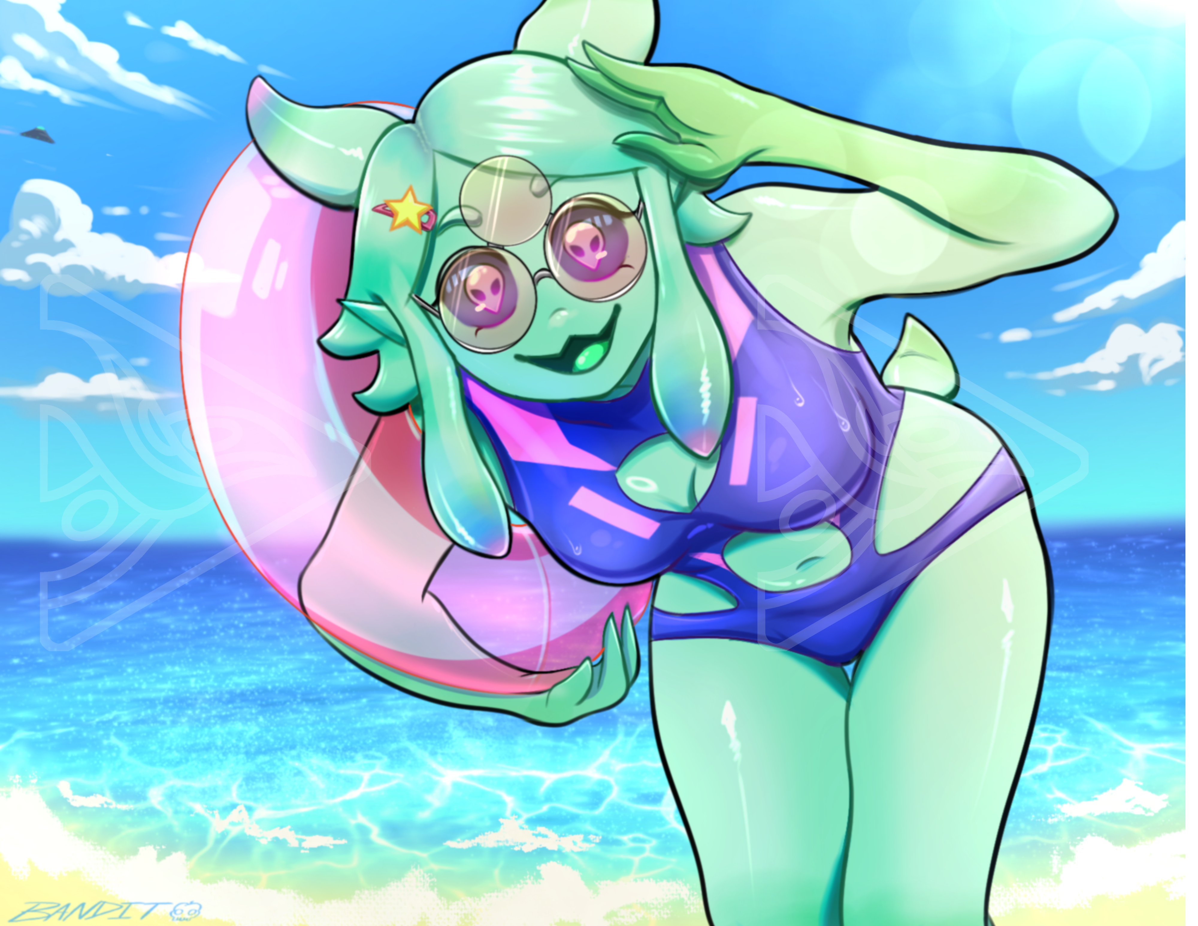 Beach Xandy Print