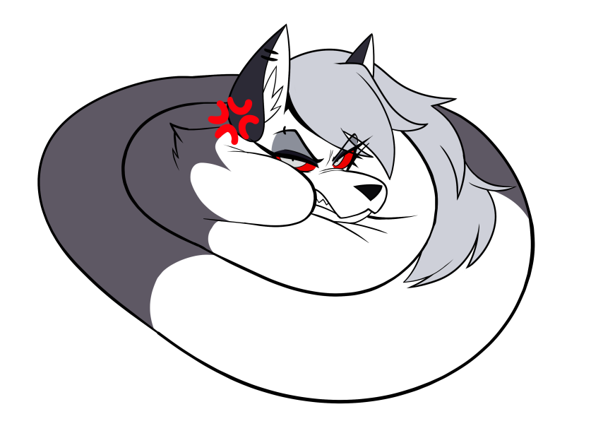 Loona Fat Face Sticker
