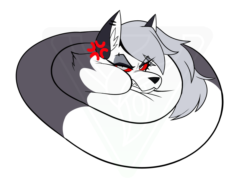 Loona Fat Face Sticker