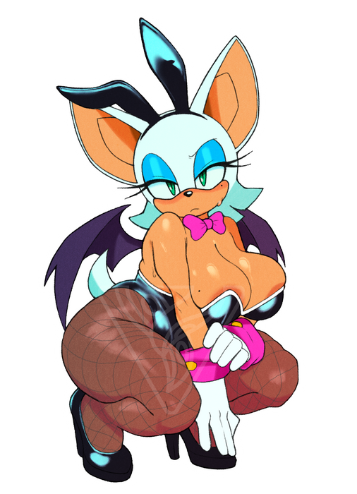 Bunny Suit Rouge Sticker