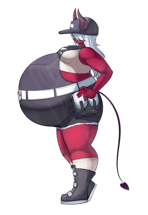 Rounded Royale Girls 4" Stickers