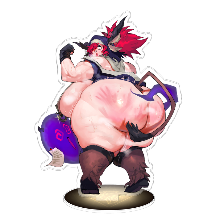 Big Yore and Yael Standees