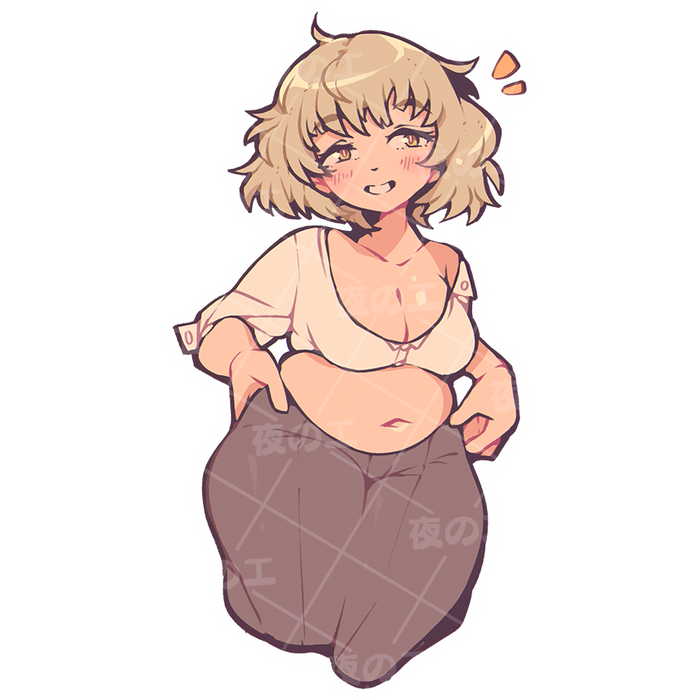 Plump Chicken Sticker