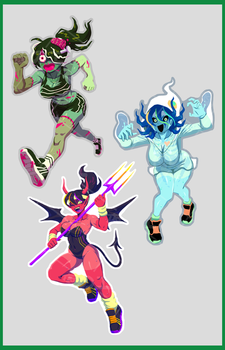 Hallow-yeet Sticker Set