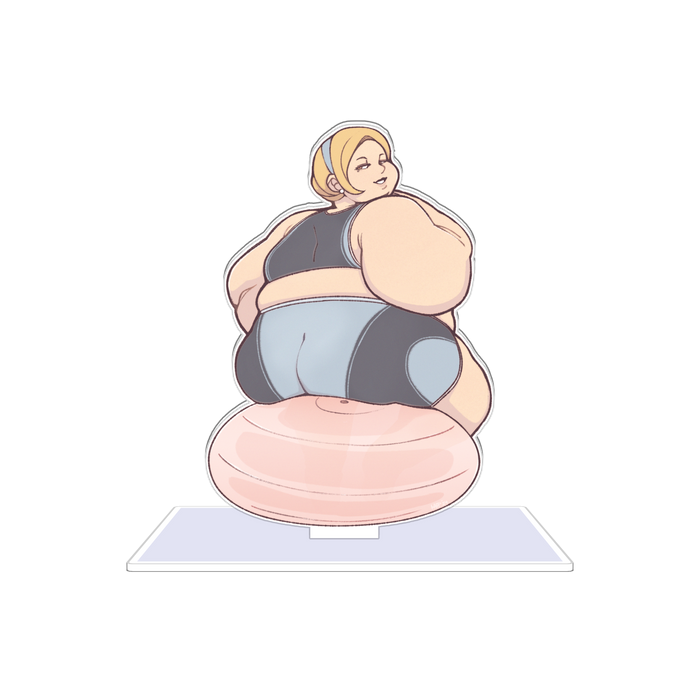 Hot Yoga Standee