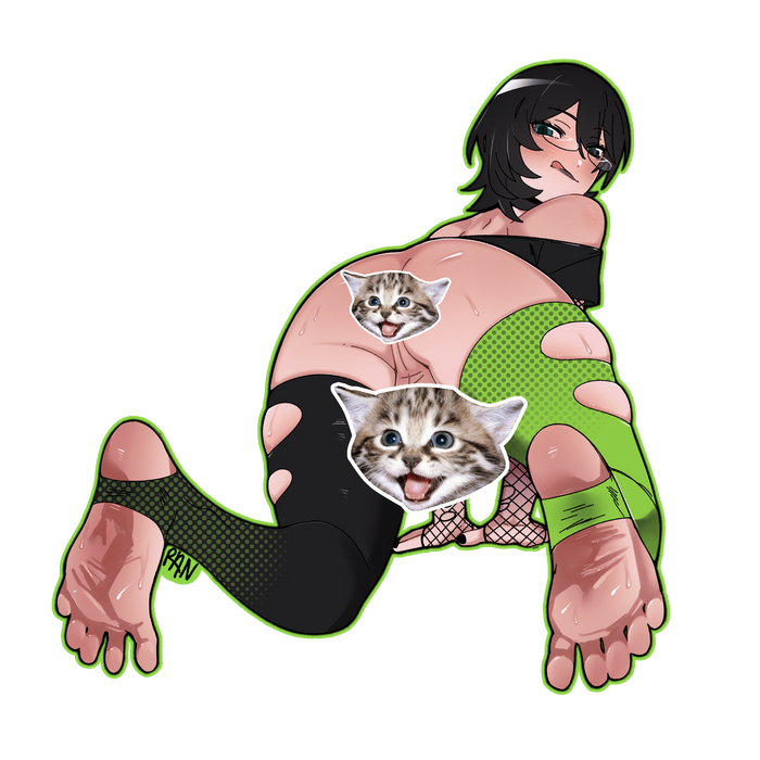 Nanato's Heart Sticker