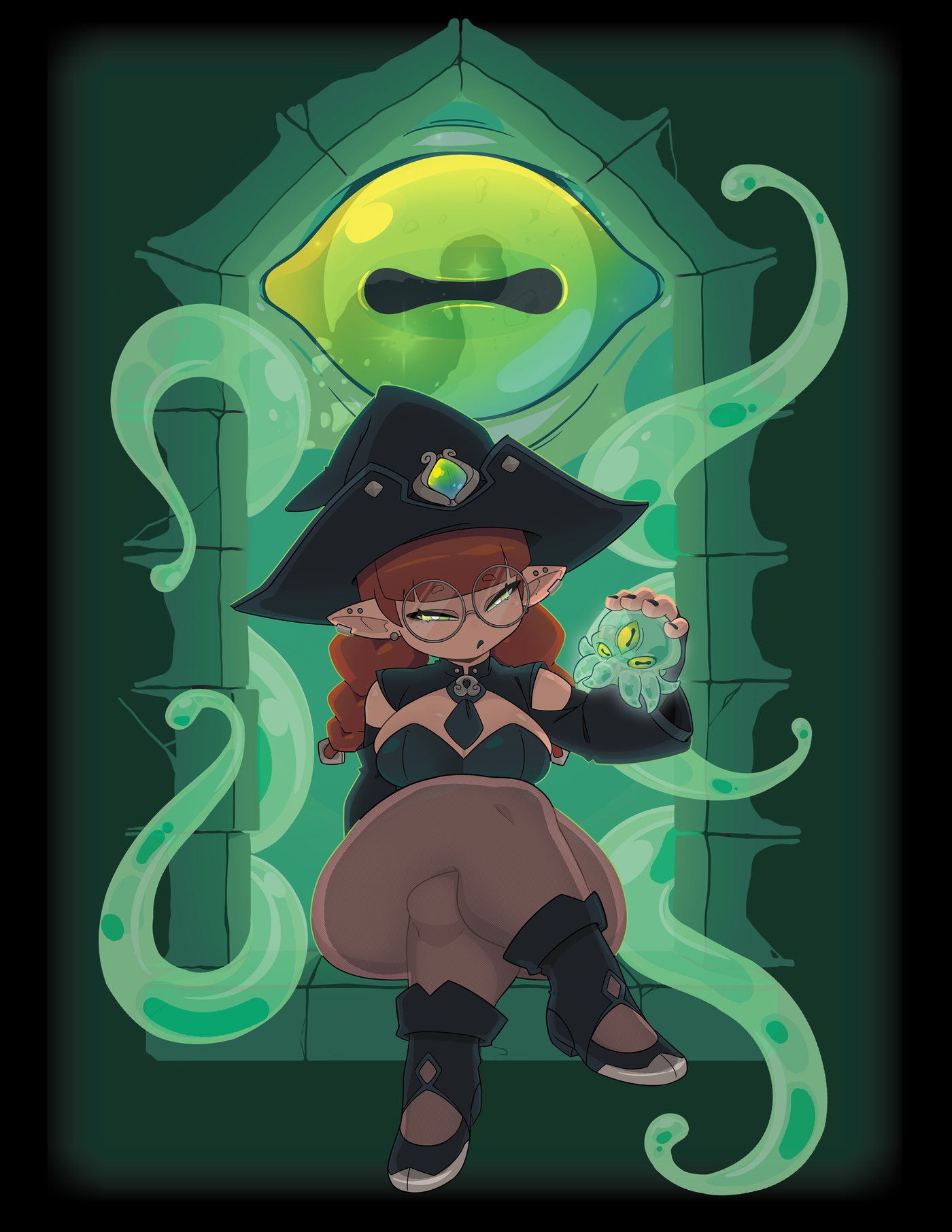 Midnight Visit Print