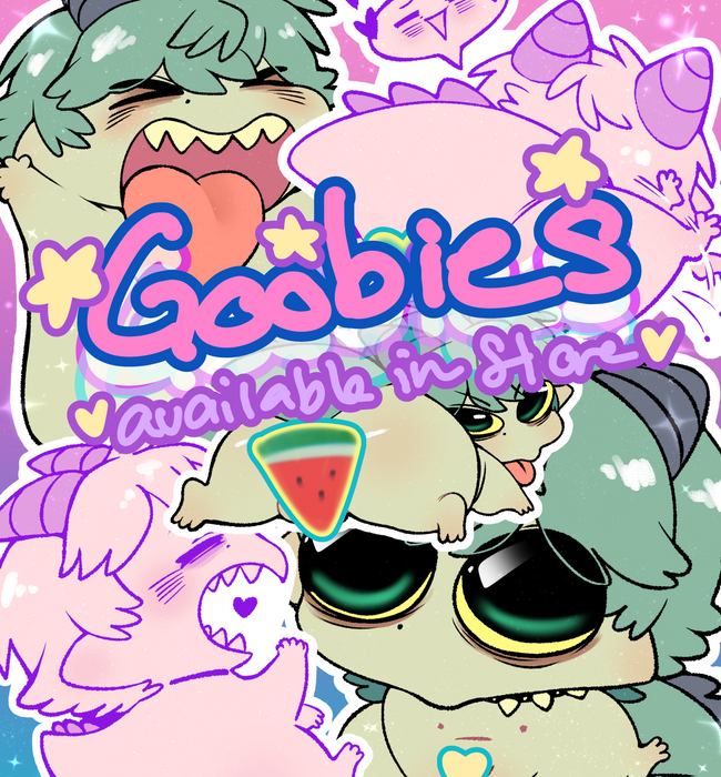 Rex Goobie Stickers