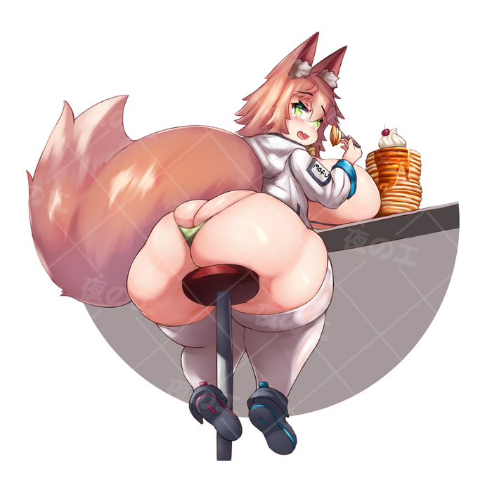 Renee Pancakes Sticker