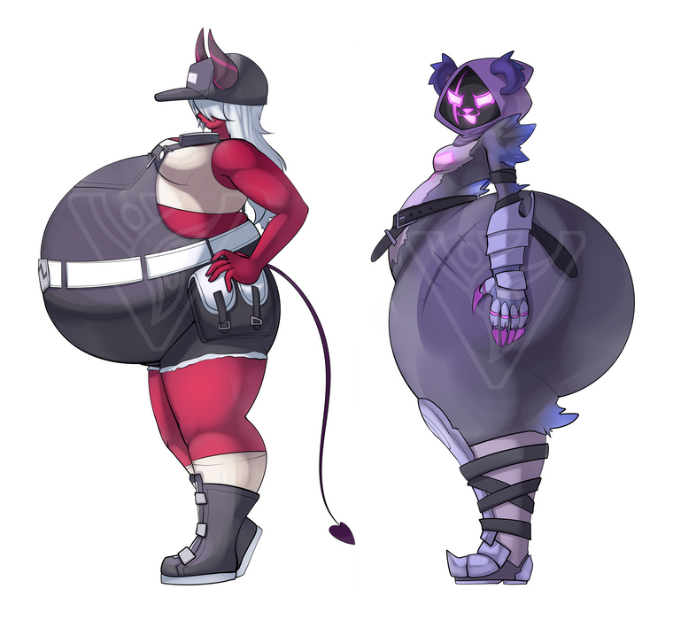 Rounded Royale Girls 4" Stickers