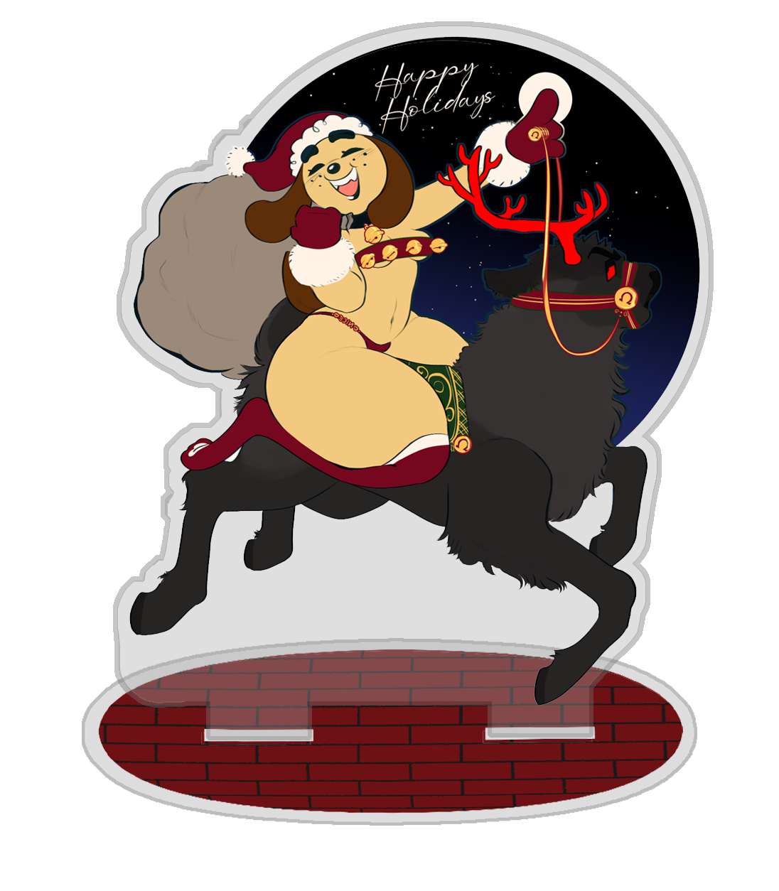 A Very Butter Christmas Standee