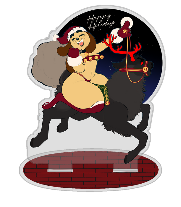 A Very Butter Christmas Standee