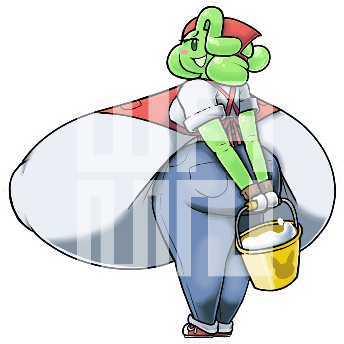 Milked Up Mam Sticker