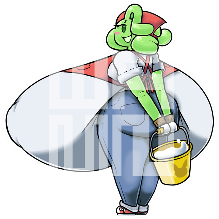 Milked Up Mam Sticker